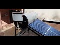 Latest  VGUARD solar water heater Aux model