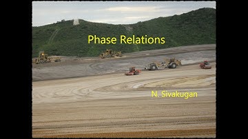 Sivakugan Geotechnical PPT Slides: Phase Relations 2022