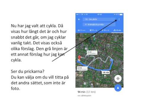 En text på lätt svenska - SFI - Hur fungerar Google Maps?