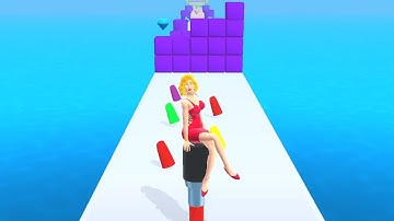 Lipstick stack Max All levels Android & iOS Mobile Pro Noob Gameplay Walkthrough Part 2