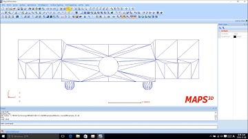 MAPS-3D V11 tutorial [Eng] : Modeler 1 : Mesh Generation(STL) (Injection molding CAE software)