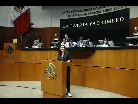 Senadora Lilly Téllez: