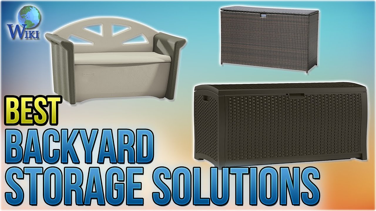 10 Best Backyard Storage Solutions 2018 - YouTube