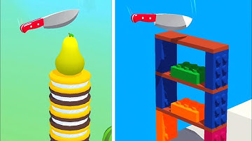 Slice It All Game! Satisfying and Relaxing ASMR Slicing Video NEW UPDATE