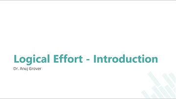 What is Logical Effort?