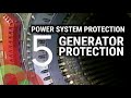 Power system protection  part 5  generator protection