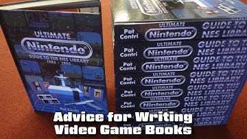 Advice for Writing a Video Game Book