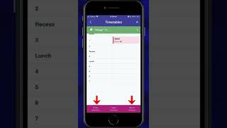 Teacher App - View Timetables screenshot 2