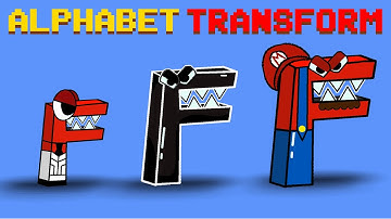 Alphabet Lore (A - Z...) But They Transform - Big trouble in Super Mario Bros 3 #3 | Game Animation