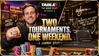 He Played Two Tournaments In Two Casinos At The Same Time (And won one of them!)