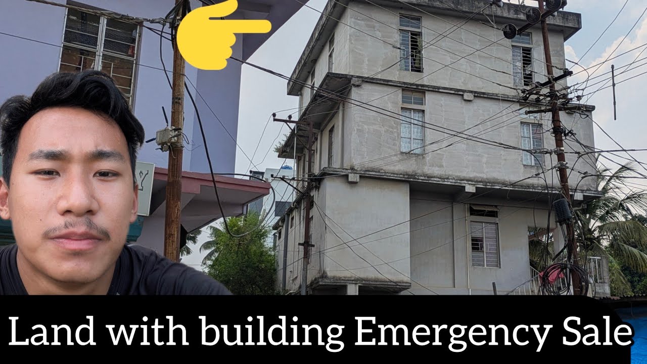 Our Land with 4 storey building for Emergency sale // Burma camp // #nagaland