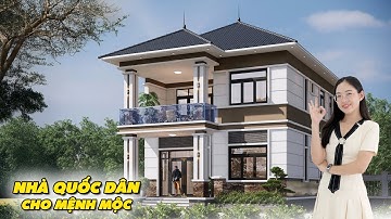 1,4 TỶ Siêu Phẩm nhà vườn 2 tầng mái nhật đẹp do Maxhome thiết kế thi công trọn gói