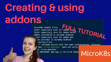 Writing and testing a microk8s addon on Mac