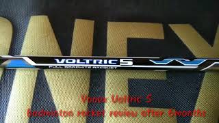 Yonex Voltric 5 Racket Review After 6 Month Usingwith Bg65 String