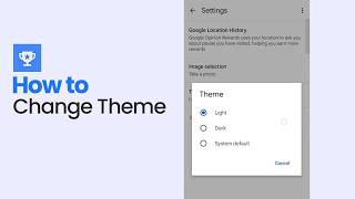 How to Change Theme on Goole Rewards (easy)