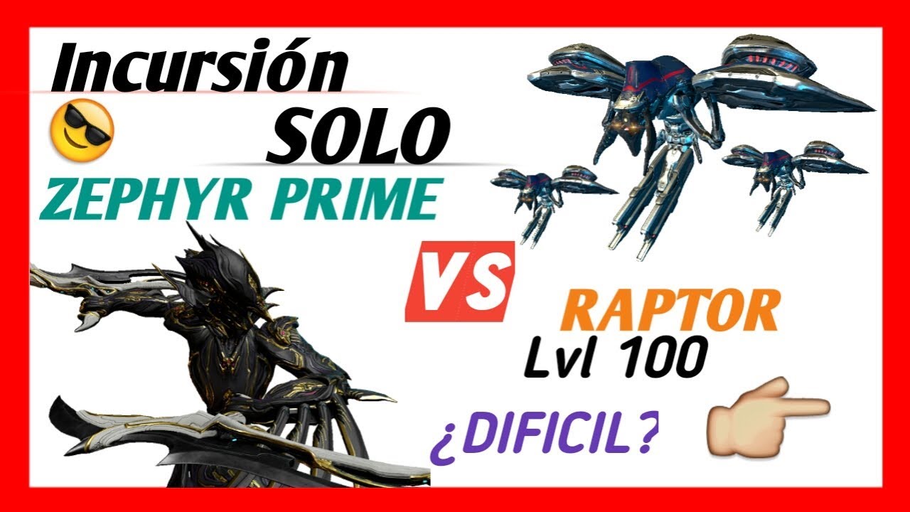 Warframe Raptor Warframe | Cómo matar a #Raptor nvl 100 #Incursion diaria | rápido y ...