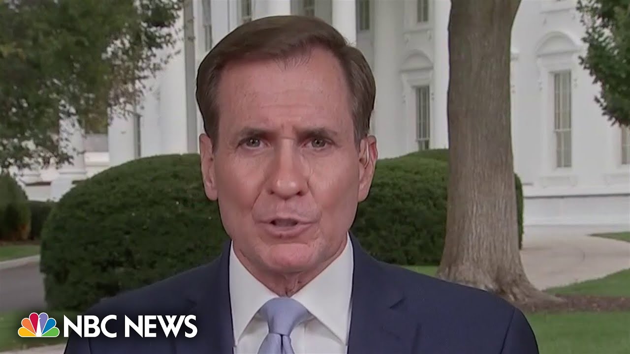 ‘Iran is complicit’ in Hamas actions in Israel, NSC Coordinator Kirby says