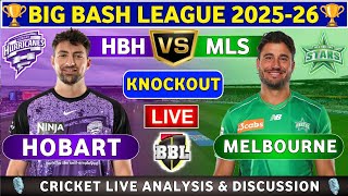 Melbourne Stars vs Hobart Hurricanes, Knockout T20 Live Match Analysis & Discussion HBH vs MLS screenshot 4