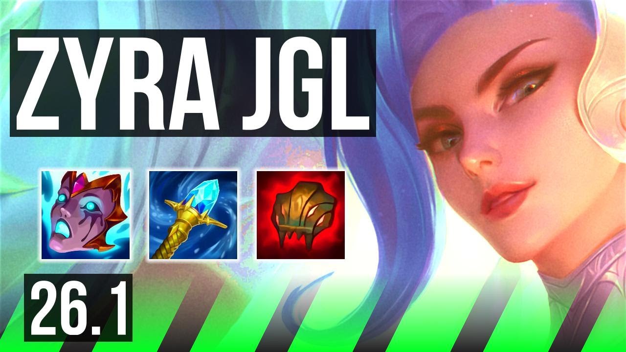 ZYRA vs MALPHITE (JGL) | EUW Master | 26.1