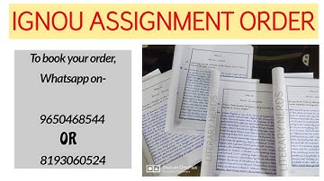 IGNOU HANDWRITTEN ASSIGNMENTS| LITERARY NERDS ASSIGNMENTS| Get Good Marks in IGNOU ASSIGNMENTS|