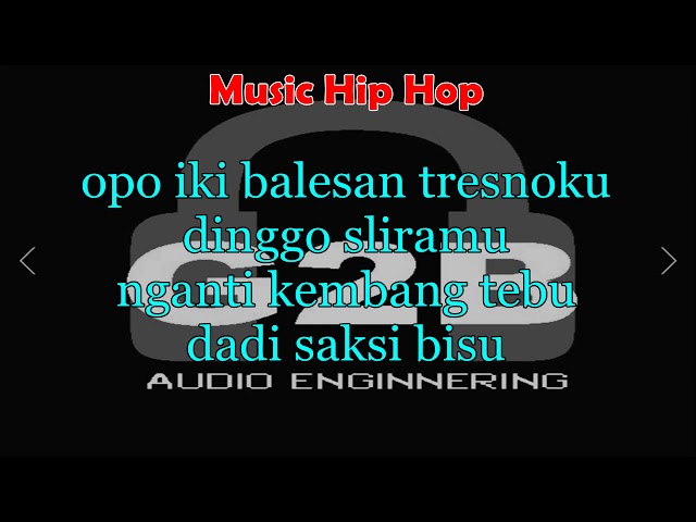 Dalan Anyar HIP HOP Lirik class=