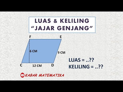 Video: Berapa ketinggian yang sesuai dari jajaran genjang?