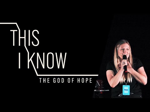 Sunday 13th November - This I Know:The God of Hope - Faith Martin