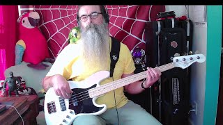 Huey Lewis and the News - Jacob's Ladder (1986) bass cover