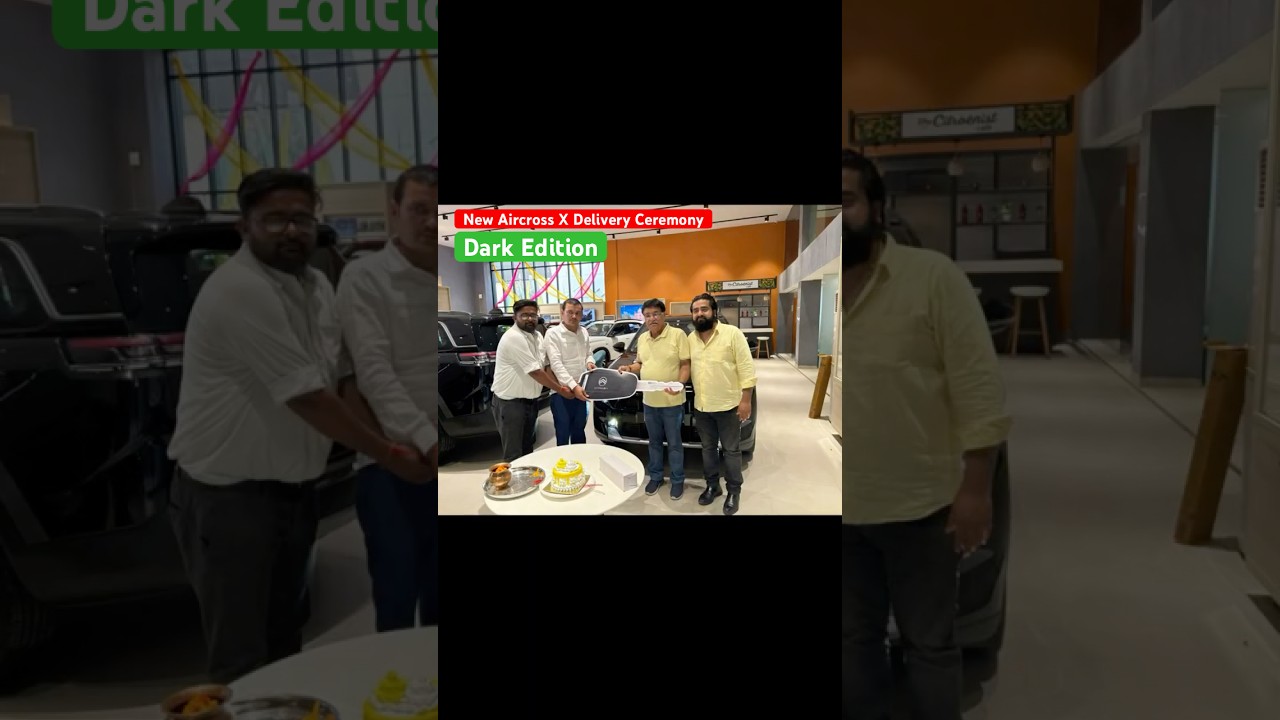 ❤️New Citroen Aircross X Delivery Ceremony 2025 Aircross Dark Edition ✅