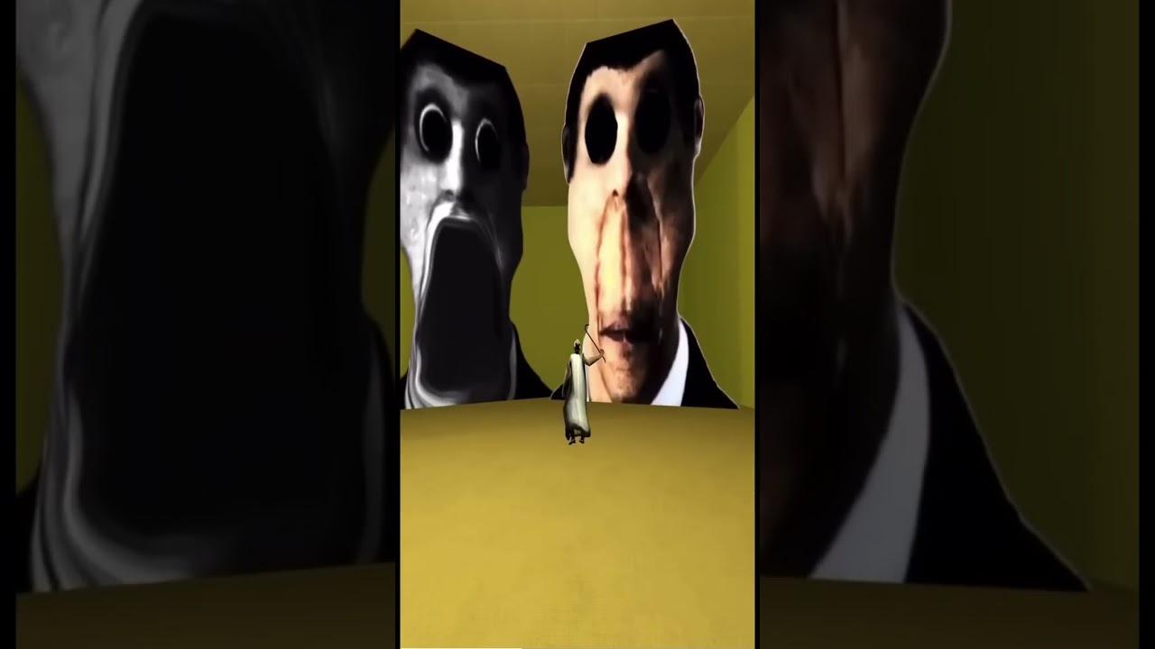 When Tiny Granny Meet Obunga Family Nextbots Liminal Hotel Gmod Nextbot 