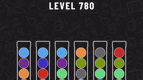 Ball Sort Puzzle Level 780 #ballsortpuzzle #ballsortpuzzlegameplay #puzzlegame #mobilegames