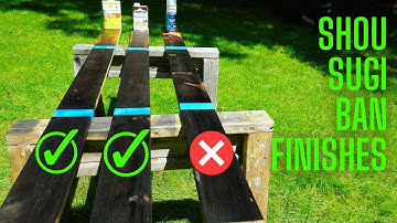 Burnt Wood Finish - Shou Sugi Ban - End to End Tutorial