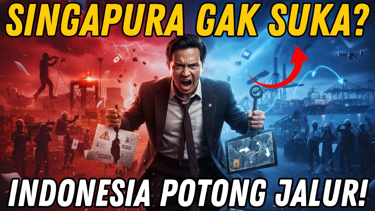 ADA UPAYA MENGGANGGU RI! Singapura Disebut TAK SUKA Kita Maju ⚠️ Dominasi LAMA Terancam⁉️