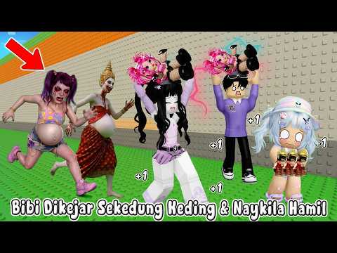 BIBI DIKEJAR SEKEDUNG KEDING & NAYKILA HAMIL KARENA MENGAMBIL BAYINYA | BROOKHEAVEN🏡ROBLOX INDONESIA