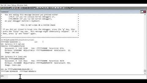 Ring-0 Access Tokens - WinDBG Demo