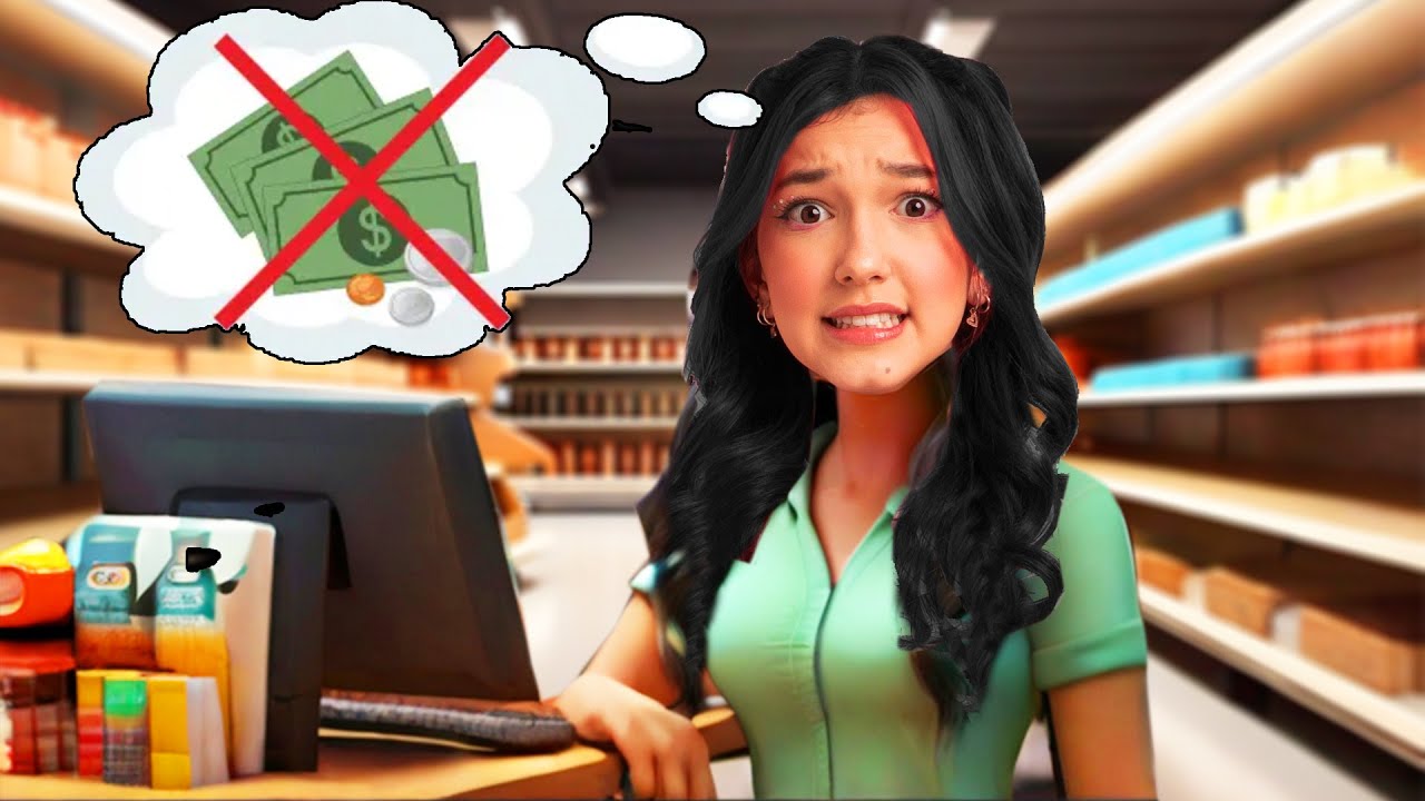 FIZ EMPRÉSTIMO para o MERCADO NÃO FALIR (Supermarket Simulator) | Luluca Games