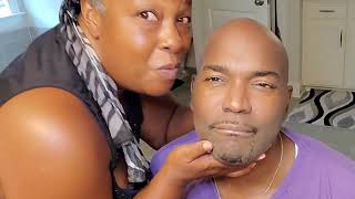 How I Trim My Husbands Beard with Clippers For Beginners | How To Cut Hair At Home screenshot 3