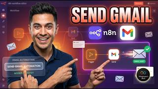 Send Gmail Emails From N8N [Step by Step]