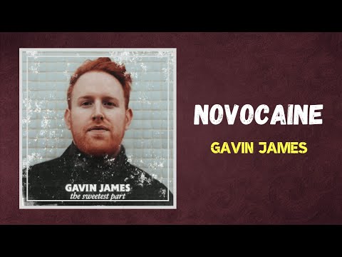 Gavin James Novocaine Lyrics 