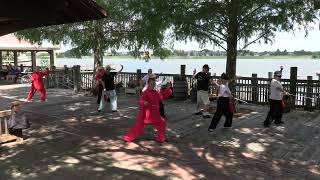 Tai Chi Sword (Yang Style 32 Form) with Hanqing Tai Chi in the Villages, Florida 14 May 2026.
