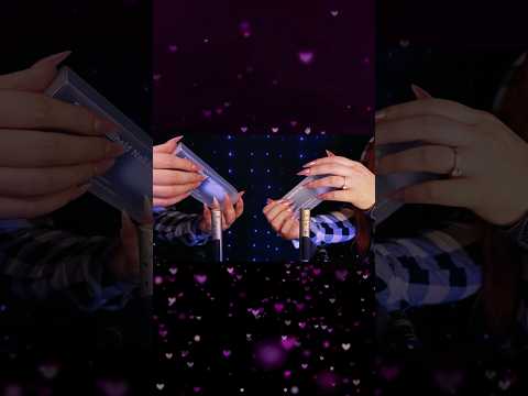 Layered sounds for double tingles #relax #asmr #sleepytingles #asmrshorts