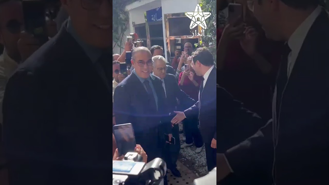 اوزين و العنصر يصلان لمقر الاصالة والمعاصرة للمشاركة في مشاورات تشكيل الحكومة