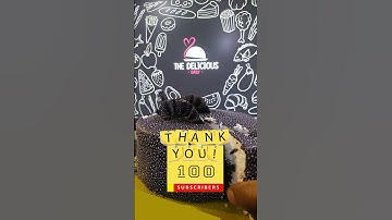 "Thank you for helping us reach 100 subscribers! 🎂 #100Subscribers #ThankYou #CakeCuttingCelebration