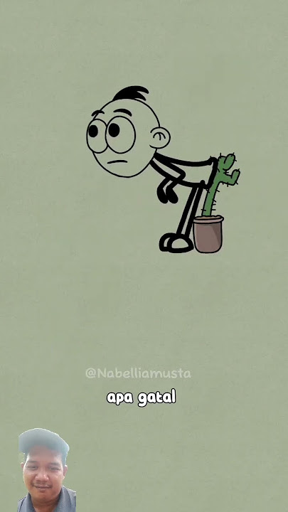 pantat gatal😂😂 #funny #animation #cartoon #art #comedy #lucu #memes #animasi