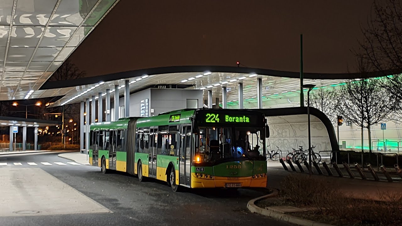 MPK Poznań - linia 214 | Solaris Urbino 18 III #1255