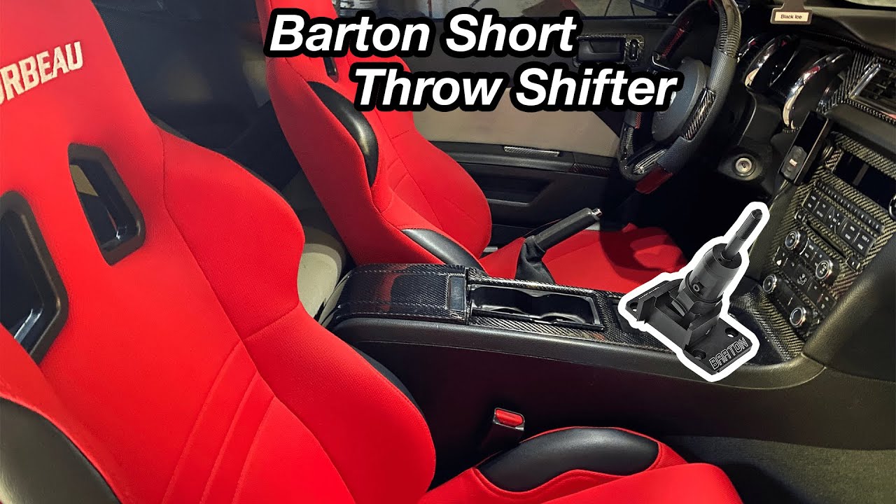 Barton Short Throw Shifter INSTALL!!! [2013 Mustang GT] YouTube