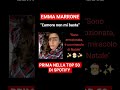 EMMA MARRONE ❤️ PRIMA NELLA TOP 50 DI SPOTIFY CON "L'AMORE NON MI BASTA" ❤️✨💥