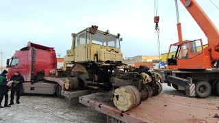 Привезли из Челябинска на капитальный ремонт трактор Кировец К-700. Обзор сборочного цеха