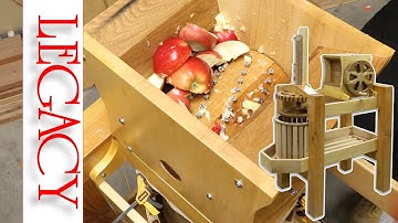 4x8 CNC Router Wood CNC Projects: Apple Press (6 Of 6)