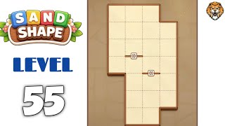 Sand Shape Level 55 Walkthrough